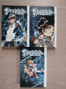 The Candidate for Goddess 1-2, 4, Lote de 3 Manga Shonen, Inglés - Imagen 1 de 3