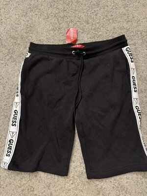 ¿Adivina? Pantalones Cortos Ray Tape Logo Rojo/Blanco Pequeños Foto 1 de 4