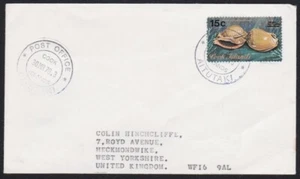 COOK IS 1979 cover to UK ex AITUTAKI.......................................A8319 - Picture 1 of 1