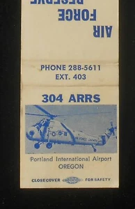 1960s 304 ARRS Air Force Reserve Portland International Airport Helicopter OR Po - Bild 1 von 1