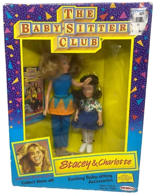 Juego de muñecas y accesorios Remco 1991 nuevo en caja The Baby Sitters Club Stacey & Charlotte Foto 1 de 4