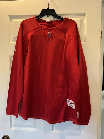 Los Angeles Anaheim Angels Majestic Therma Base XL Sweatshirt Cover
