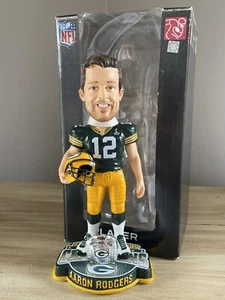 AARON RODGERS Green Bay Packers NFL Super Bowl XLV Ring Base Bobblehead NIB! - Picture 1 of 2