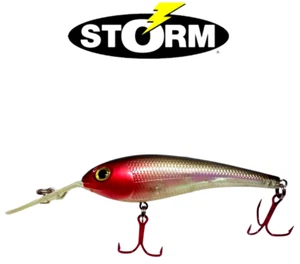 Storm Thunder Crank MADFLASH 3" Black Silver DEEP DIVING Fresh or Salt Water - Picture 1 of 1