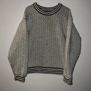 Suéter LL Bean Birdseye De Colección Nordic Fair Isle Grueso Tejido Crew Para Hombres Grande - Imagen 1 de 5