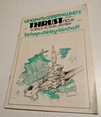 Vintage Thrust Science Fiction & Fantasy Review Magazine Fall 1980 #16 - Image 1 of 4