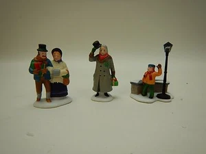 MIB Dept 56 Heritage Village A Christmas Carol Morning Set of 3 Figures #55883 - Picture 1 of 3
