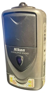 Cámara digital Nikon Coolpix 3500 E3500 artículo basura retro hecha en Japón - Imagen 1 de 12