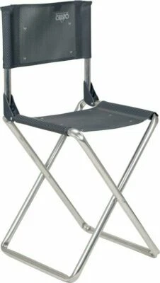 Crespo Hocker anthrazit Klapphocker Camping Angelstuhl faltbar nur 900 Gramm NEU - Bild 1 von 4