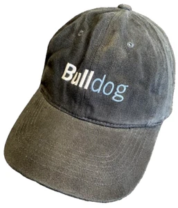 Cappello da baseball Bulldog ricamato regolabile unisex di HEADMASTER, INC NUOVO - Foto 1 di 12