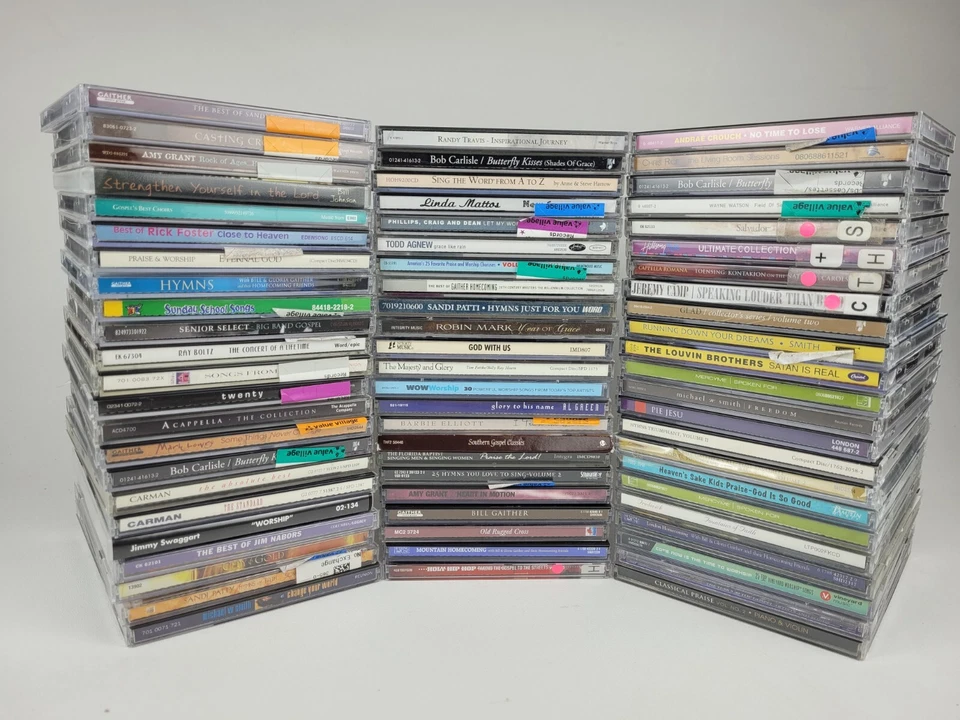 Lot Of 20+ Religious CDs Christian Hymn Rock Gospel Worship CCM *FREE SHIP* - Image 1 of 4