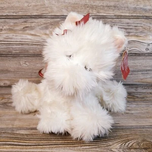 Gund Victoria's Secret Lola Terrier Plush White 2001 Puppy Jacket Retired Vtg - Picture 1 of 7