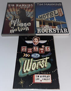 Tim Hawkins DVD Lot: Full Range Of Motion, That’s the Worst, I'm No Rockstar