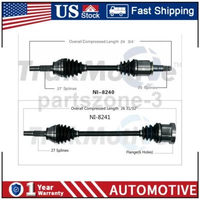 Junta CV eje delantero para Infiniti FX35 2008 2007 2006 2005 2004 2003 Foto 1 de 3