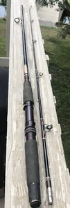 VINTAGE BRULE  Ceramic Champ Fishing Rod 1225 Spinning 6’6” Med Action - Picture 1 of 10