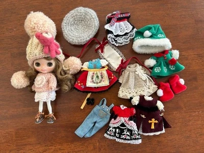 Takara Tomy Petit Blythe Custom Doll 11 inch Not Blinking Boots Included - Image 1 of 4