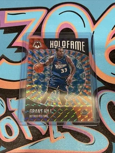 Grant Hill 14/99 Holofame 2020-21 Panini Mosaic Basketball Detroit Pistons (DN2) - Picture 1 of 3