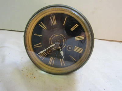 a24...ancien mouvement de paris horloge pendule horlogerie - Photo 1/4
