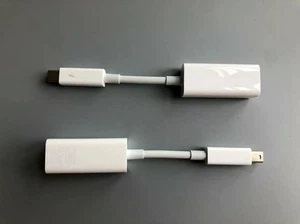 Thunderbolt 2 Gigabit Ethernet Convertitore A1433 Porta Convertitore RJ45Wire Converter - Foto 1 di 2