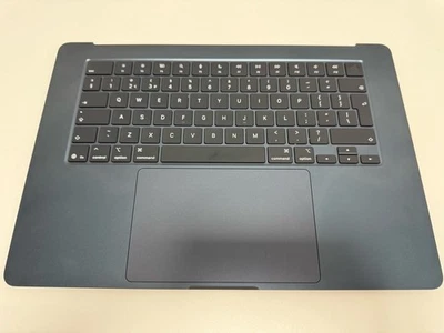 Apple Macbook Air 15" A3241 8782 Midnight Palmrest M4 Keyboard Trackpad 2025 A+ - Image 1 of 4