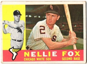 1960 Topps - Nellie Fox #100 - VG-VG+ - Foto 1 di 2