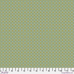 Zellige, Green - Sanderson, Caspian, 100% Quilt Cotton By The Yard - Picture 1 of 3