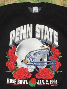 Vtg 1995 PENN STATE Rose Bowl Sweatshirt Sweater Large - Picture 1 of 3