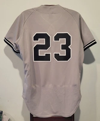 RAWLINGS DON MATTINGLY NEW YORK YANKEES ROAD JERSEY 46 - Image 1 of 4