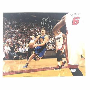 David Lee signed 11x14 photo PSA/DNA Golden State Warriors Autographed - Picture 1 of 3