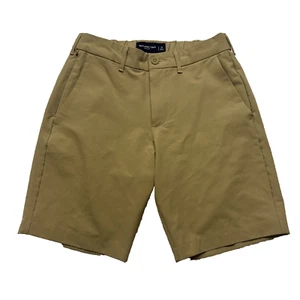 Pantalones Cortos Abercrombie and Fitch Elásticos Para Hombre XS Caqui Poliéster 30x8.5" - Imagen 1 de 7