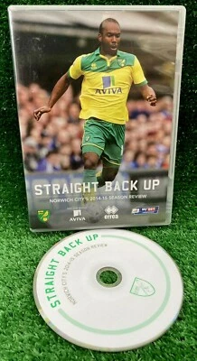 Norwich City FC Season Review 2014 - 2015 Straight Back Up DVD NCFC Canaries  - Image 1 of 2