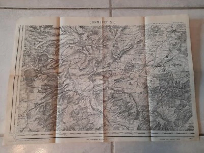 carte ancienne militaire 19ème 14/18 Commercy - Photo 1/3