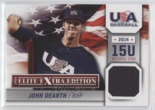 2014 Panini Elite Extra Edition USA Baseball 15U Game Jerseys John Dearth #5