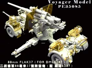 VOYAGER MODEL PE35085 - 88mm FLAK 37 UPGRADE SET (DRAGON) - 1/35 METAL + RESIN - Foto 1 di 2