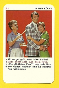 The Brady Bunch TV Series Florence Henderson Scarce 1971 Card from Germany #5B