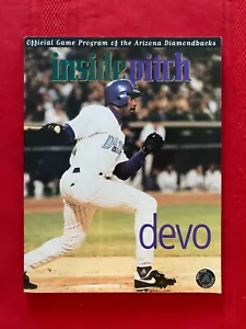 1998 MLB Arizona Diamondbacks program / First season / Benes / White / Williams - Picture 1 of 1