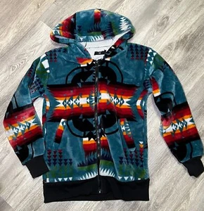 Plush comfort native zip up hoodie kids 8 - Picture 1 of 5