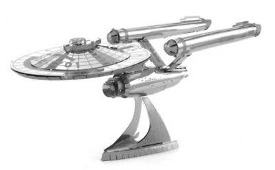 Metal Earth STAR TREK USS ENTERPRISE NCC 1701 ASSEMBLÉ - Maquette 3D en métal