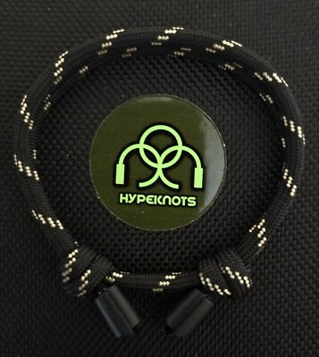 mens bracelet paracord bracelet hiking knot adjustable wristband black gold - Image 1 of 4