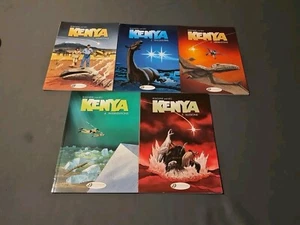 Kenya Volume 1-5 Graphic Novel By Leo (Cinebook, 2014) - Picture 1 of 2