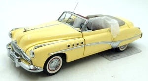 Franklin Mint 1/24 Scale B11TL08 - 1949 Buick Roadmaster Convertible Deep Cream - Picture 1 of 5