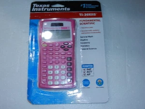 new Texas Instruments Scientific Calculator TI-30X IIs pink solar battery power - Picture 1 of 10