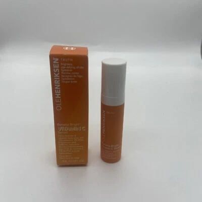 Ole Henriksen~ Truth Banana Bright Vitamin C Serum~ Tamaño de viaje 7 ml/0,25 oz Foto 1 de 2