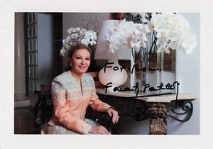 Farah Diba Pahlavi UH Für Ben original signiert signed signee Foto GF21 - Picture 1 of 1
