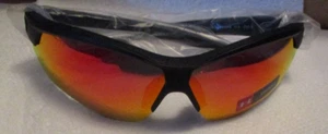 UNDER ARMOUR YARD DUAL JR - BLACK / INFRARED MULTI LAYER MIRROR - Picture 1 of 6