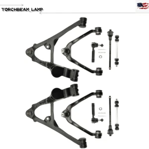 10pc 4WD Front Upper Lower Control Arm Kit for 1999 - 2006 Chevy Silverado 1500 - Picture 1 of 11