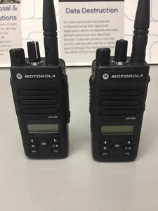 Motorola MOTOTRBO XPR 3500 UHF Portable Radio - Black !!!!!!!!!!!! NON-TESTED ! - Zdjęcie 1 z 18