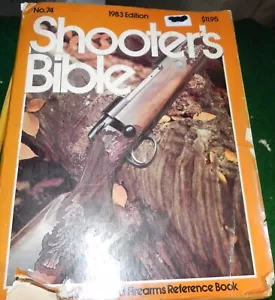 1983 Shooter's Bible Standard Firearms Reference Paperback Book - Imagen 1 de 4