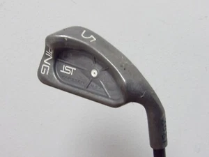 Ping ISI White Dot 5 Iron X-Stiff Flex Ping 350 Aldila Graphite Very Nice!! - Picture 1 of 4