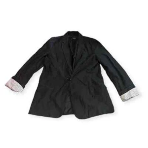 Luma Schwarzer Damen Blazer 100% Baumwolle L - Bild 1 von 3
